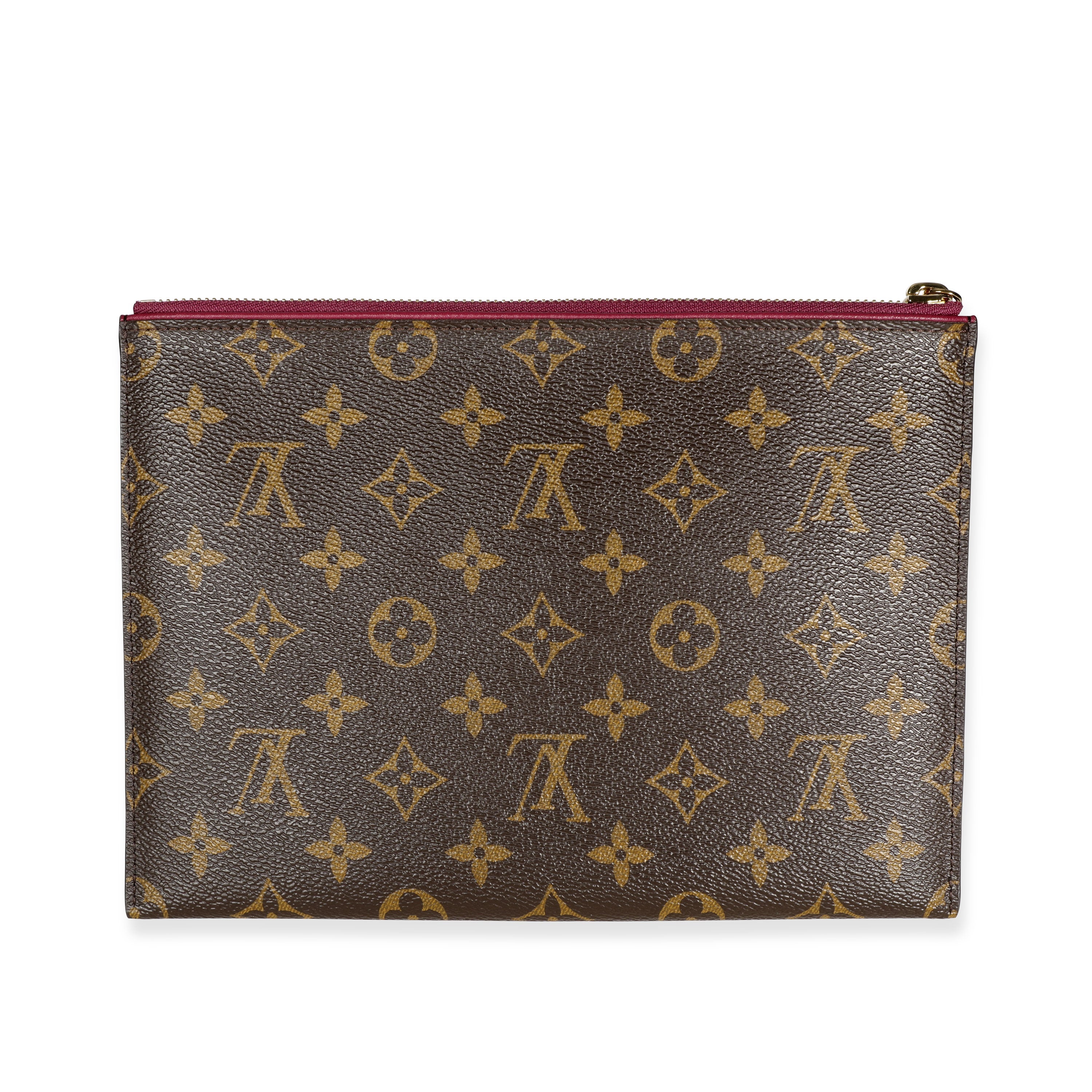 Louis Vuitton Louis Vuitton Monogram Canvas & Aurore Pallas Pochette
