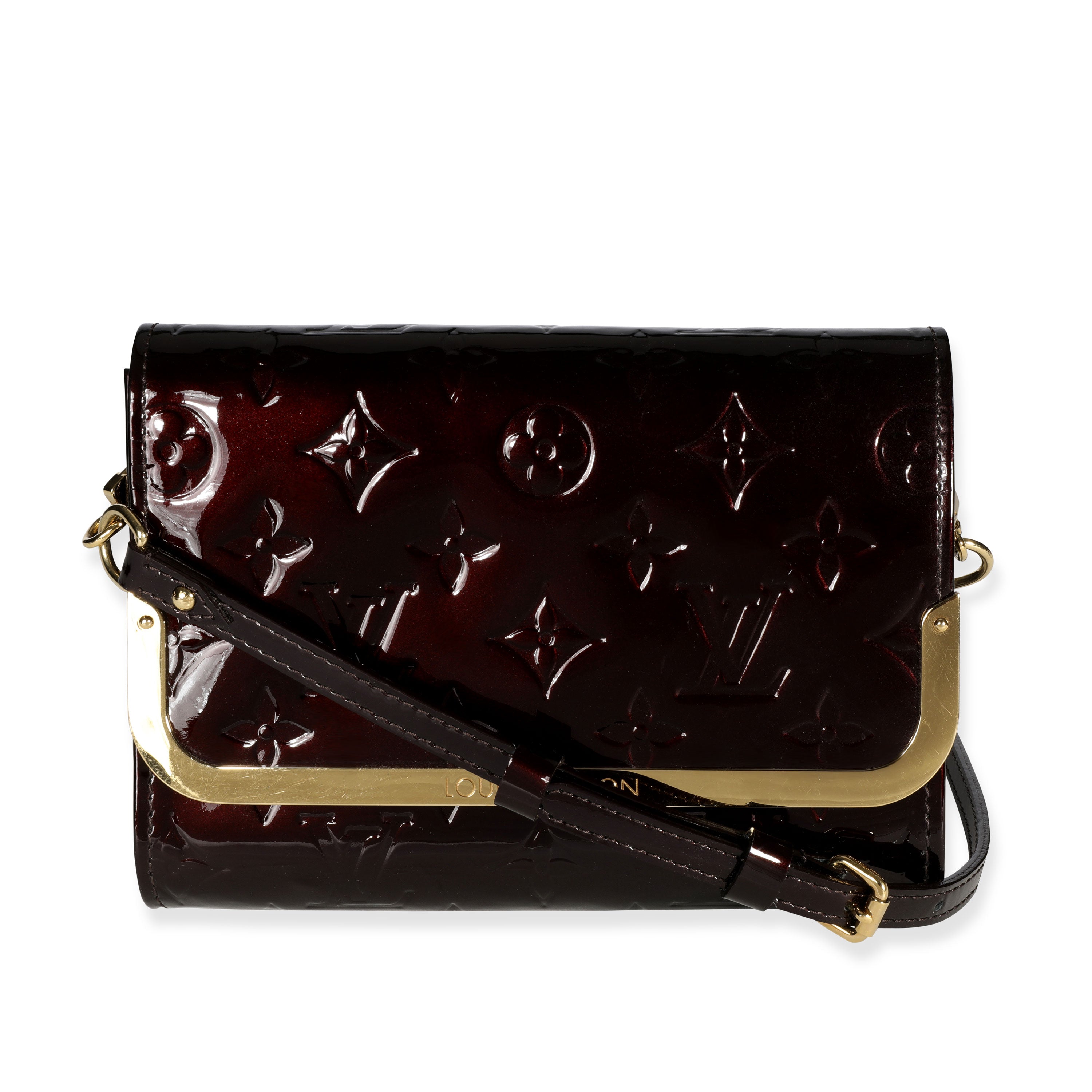 Louis Vuitton Louis Vuitton Amarante Monogram Vernis Rossmore PM