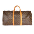 Louis Vuitton Louis Vuitton Monogram Canvas Keepall 55