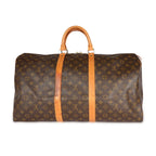 Louis Vuitton Louis Vuitton Monogram Canvas Keepall 55