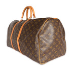 Louis Vuitton Louis Vuitton Monogram Canvas Keepall 55