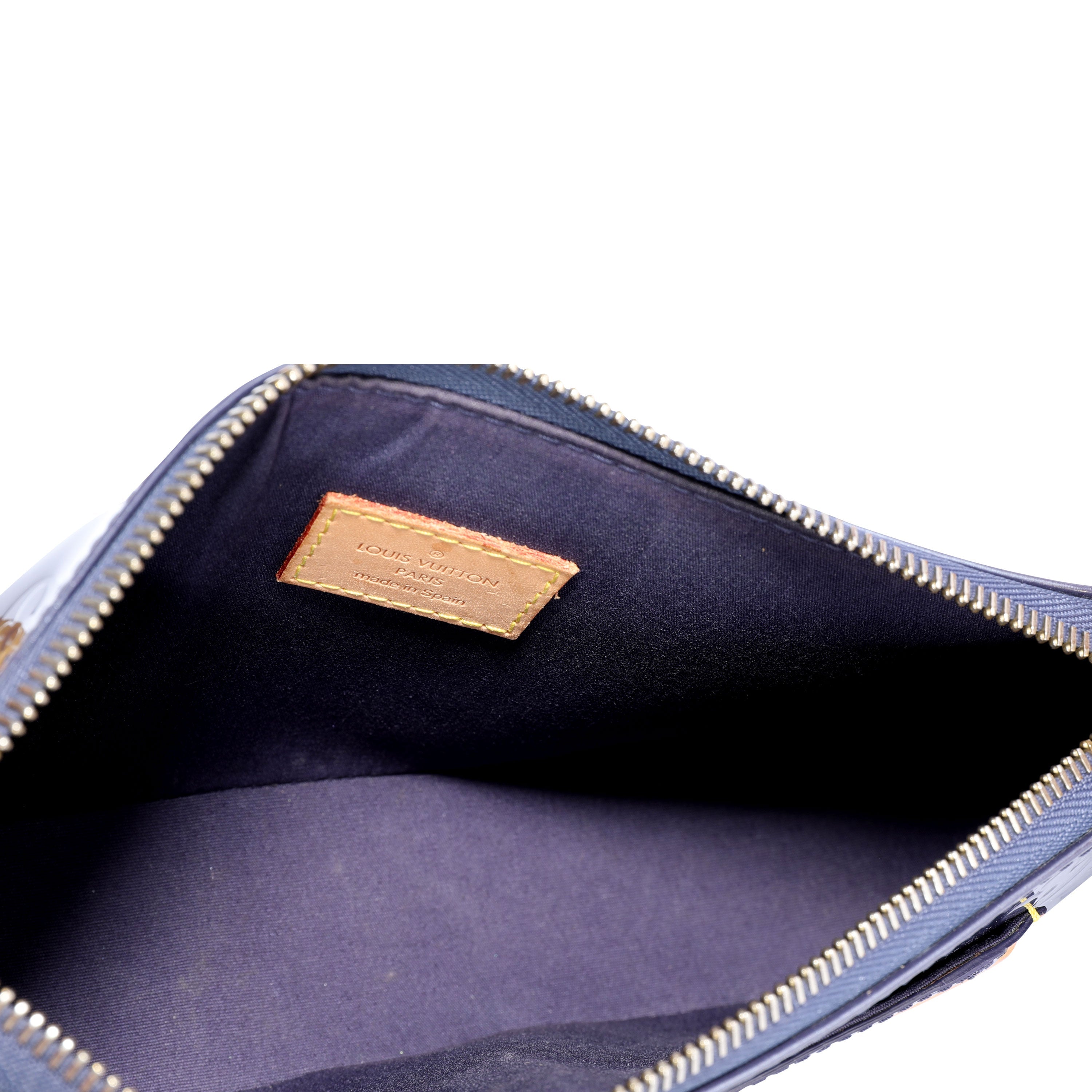 Louis Vuitton Louis Vuitton Indigo Monogram Vernis Mallory Square Bag
