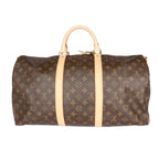 Louis Vuitton Louis Vuitton Monogram Canvas Keepall Bandoulière 50