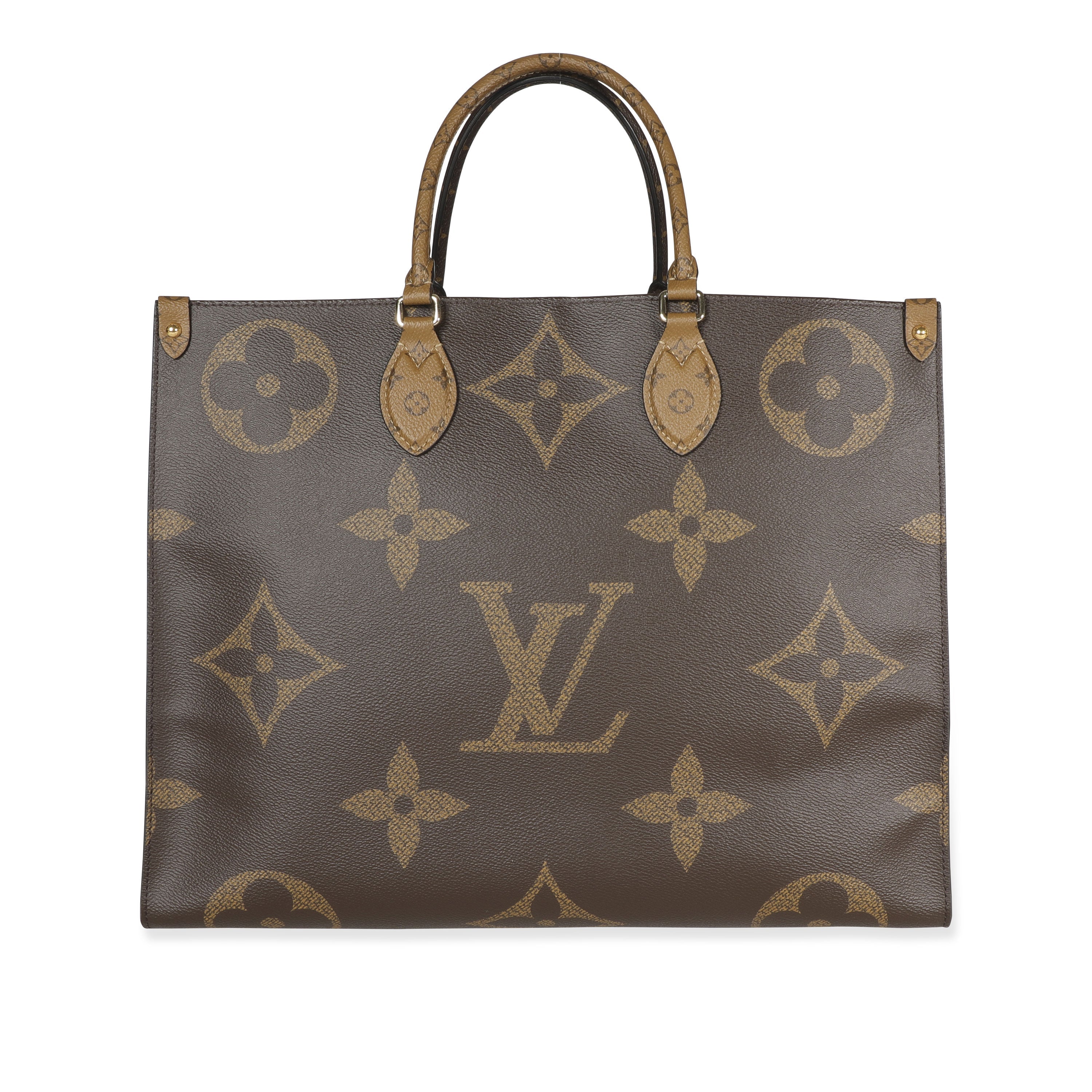 Louis Vuitton Louis Vuitton Monogram & Monogram Reverse Canvas Onthego GM