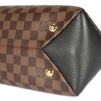Louis Vuitton Louis Vuitton Damier Ebene & Black Taurillon Leather Brittany Bag
