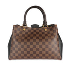 Louis Vuitton Louis Vuitton Damier Ebene & Black Taurillon Leather Brittany Bag