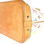 Louis Vuitton Louis Vuitton x Takashi Murakami White Monogram Multicolore Alma PM