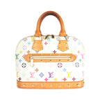 Louis Vuitton Louis Vuitton x Takashi Murakami White Monogram Multicolore Alma PM