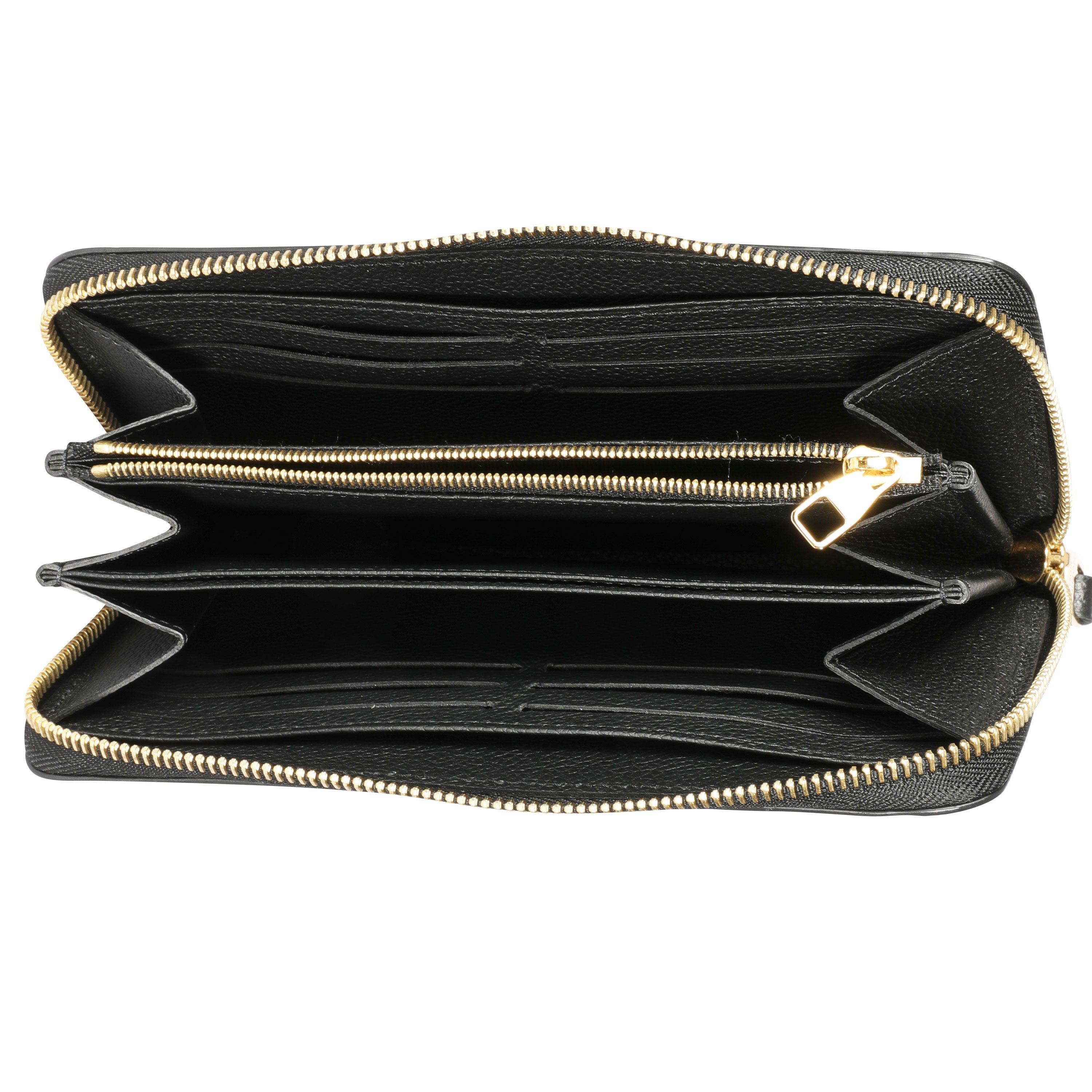 Louis Vuitton Louis Vuitton Black Monogram Empreinte Zippy Wallet