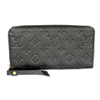 Louis Vuitton Louis Vuitton Black Monogram Empreinte Zippy Wallet