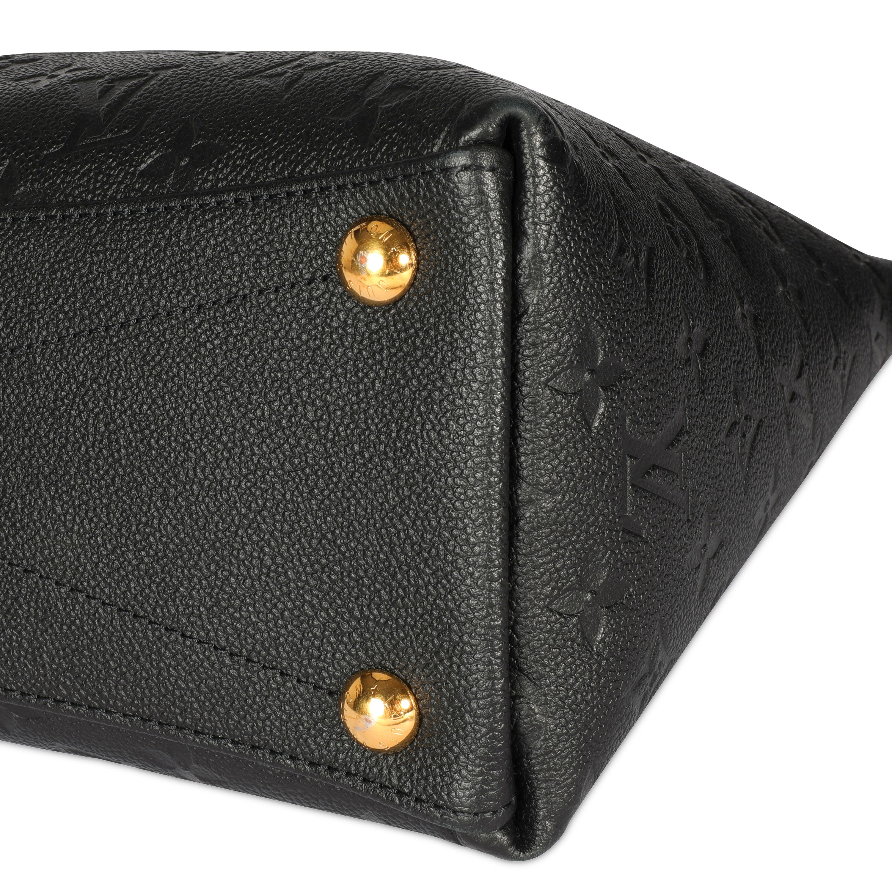 Louis Vuitton Louis Vuitton Black Monogram Empreinte V Tote MM