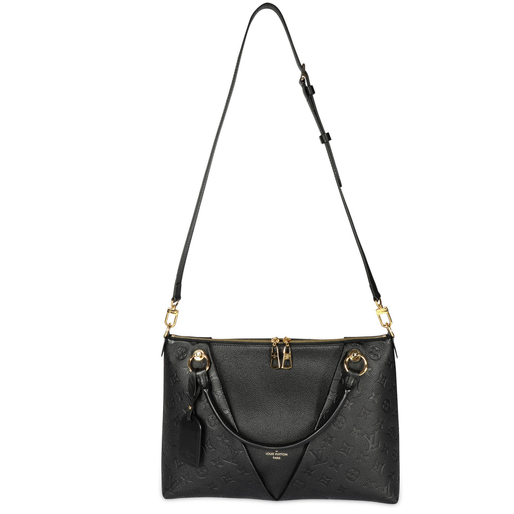 Louis Vuitton Louis Vuitton Black Monogram Empreinte V Tote MM