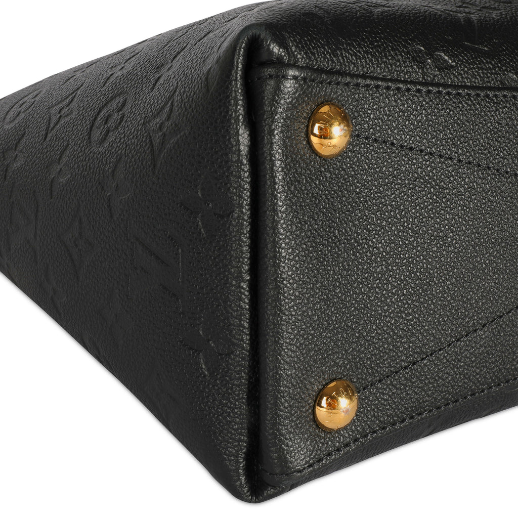 Louis Vuitton Louis Vuitton Black Monogram Empreinte V Tote MM