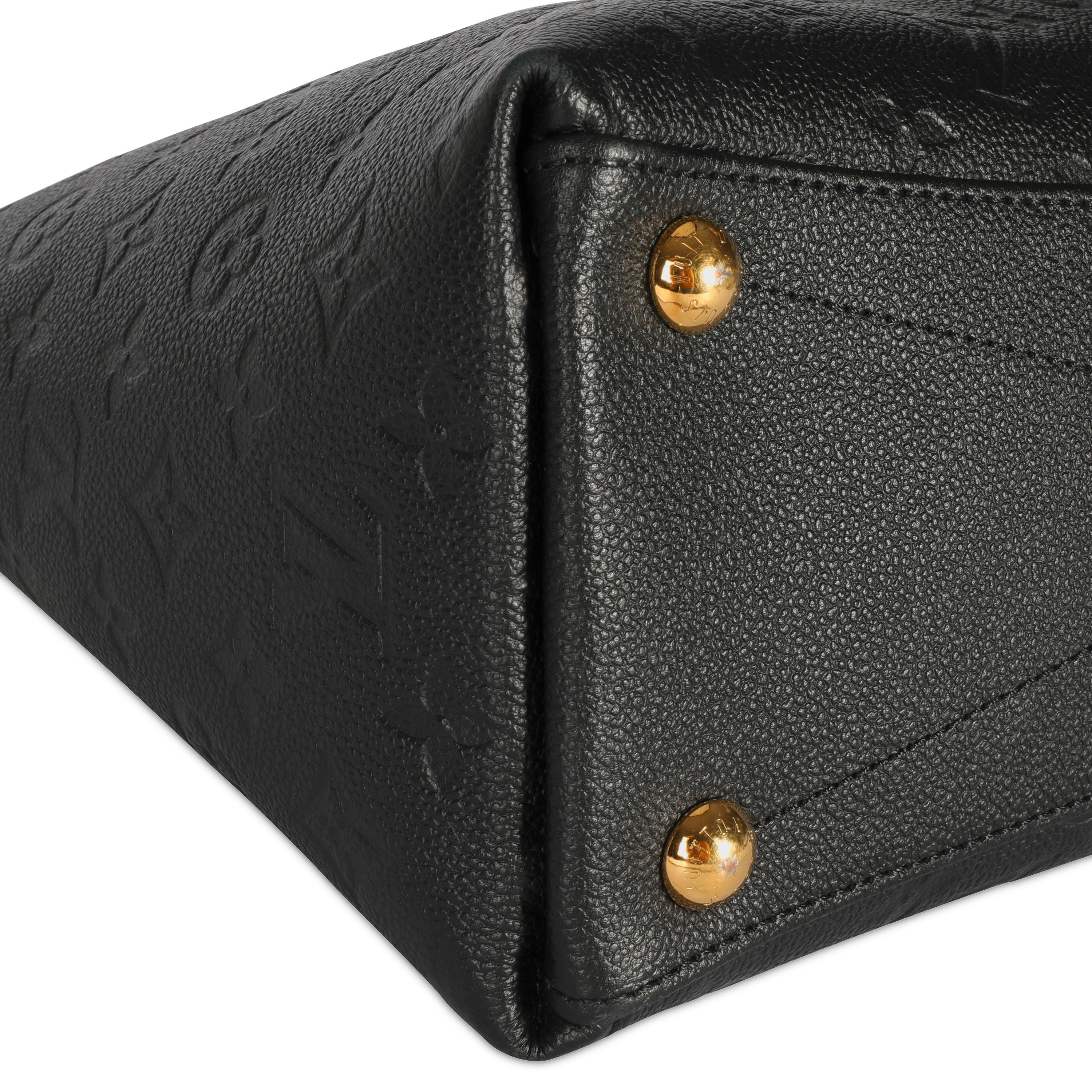 Louis Vuitton Louis Vuitton Black Monogram Empreinte V Tote MM