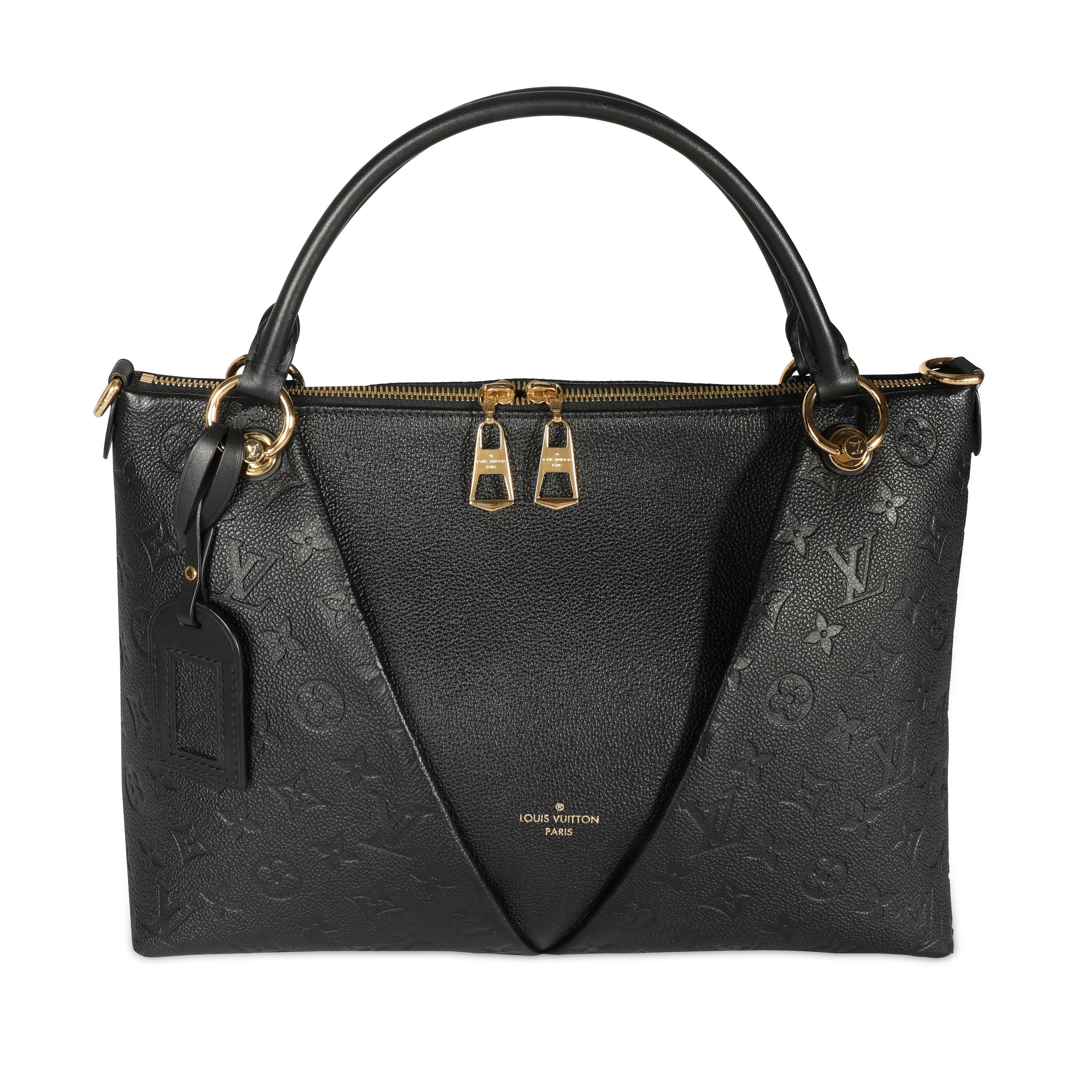 Louis Vuitton Louis Vuitton Black Monogram Empreinte V Tote MM