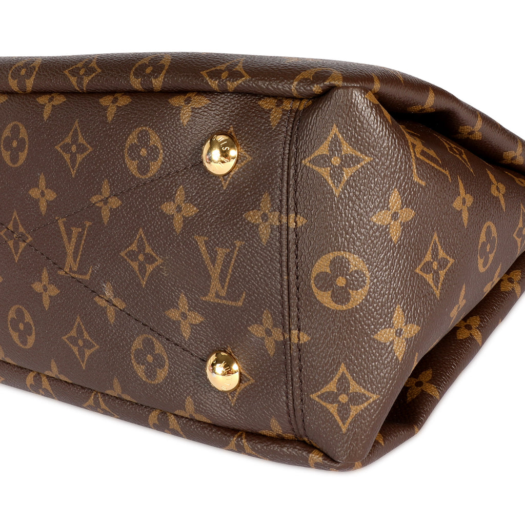 Louis Vuitton Louis Vuitton Monogram Canvas & Aurore Pallas MM