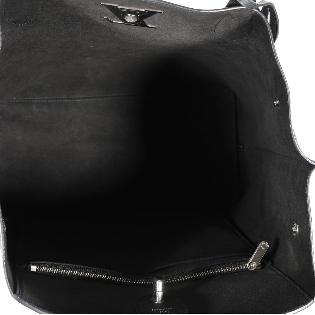 Louis Vuitton Louis Vuitton Black Calfskin Lockme Go Tote