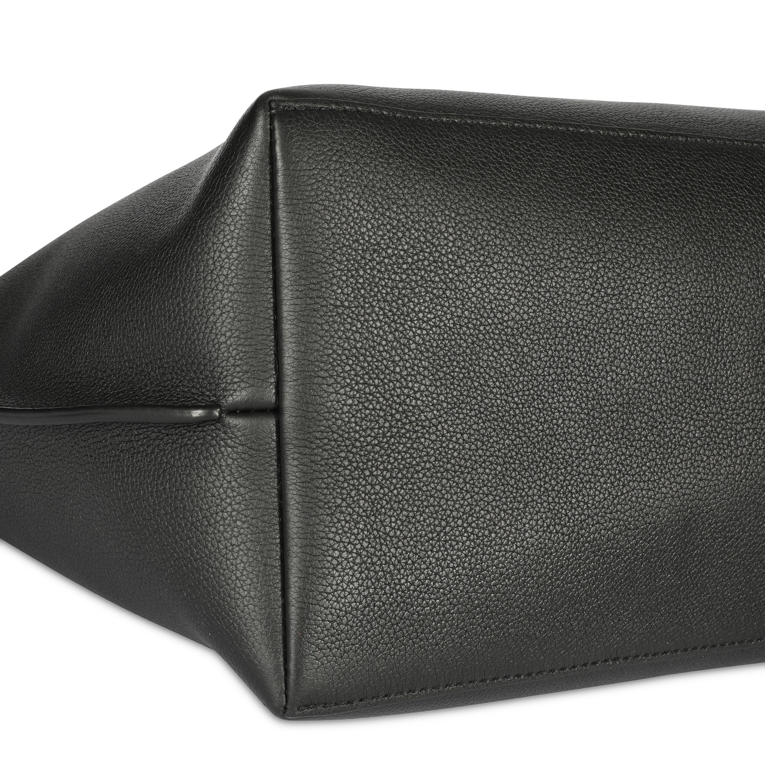 Louis Vuitton Louis Vuitton Black Calfskin Lockme Go Tote