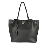 Louis Vuitton Louis Vuitton Black Calfskin Lockme Go Tote