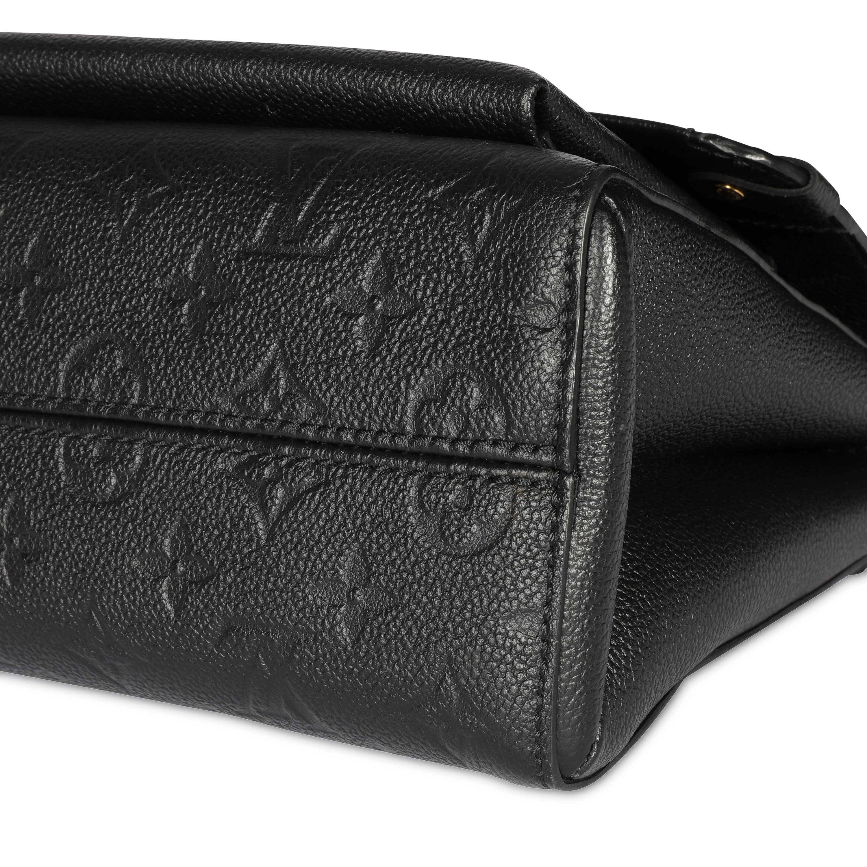 Louis Vuitton Louis Vuitton Black Monogram Empreinte Vavin MM
