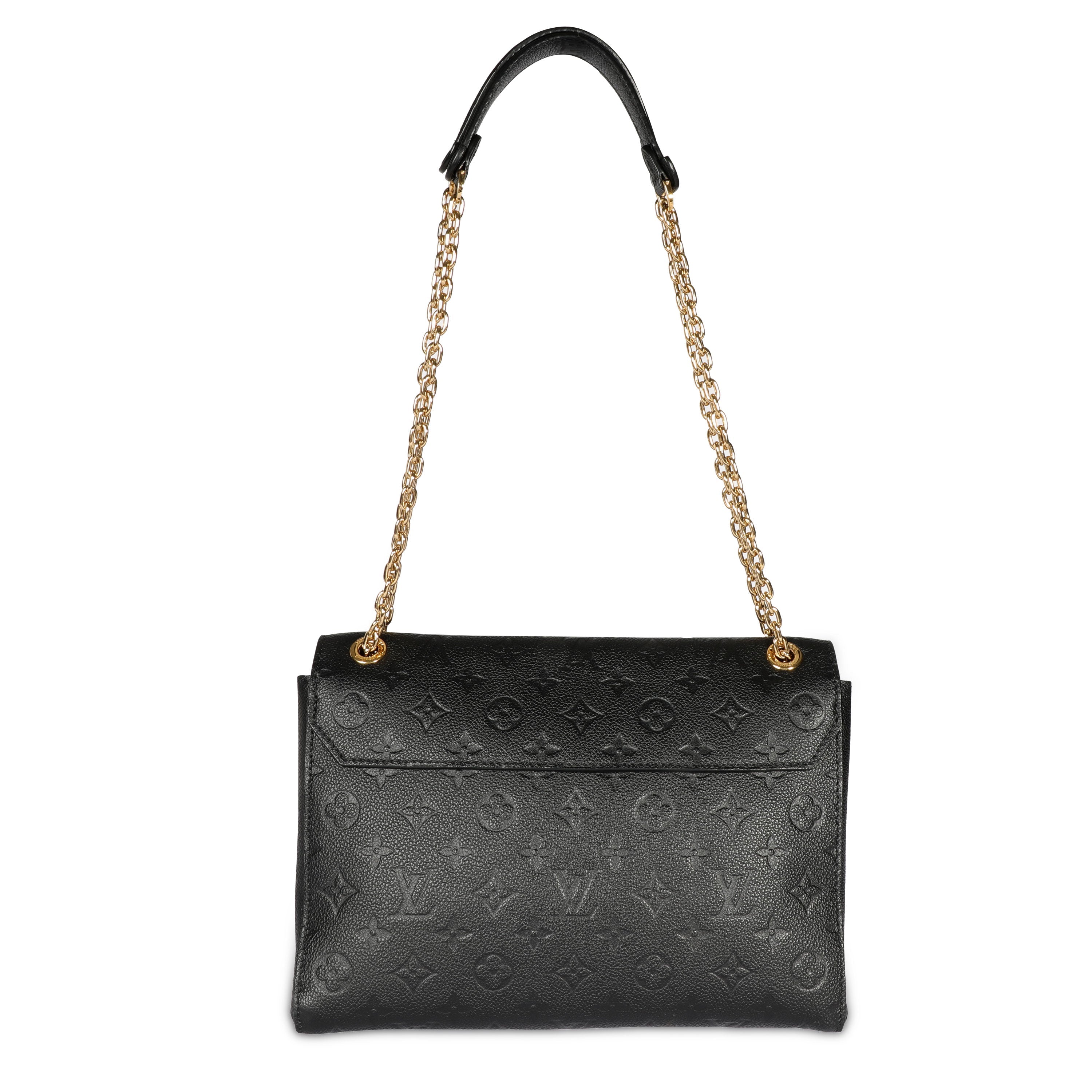 Louis Vuitton Louis Vuitton Black Monogram Empreinte Vavin MM