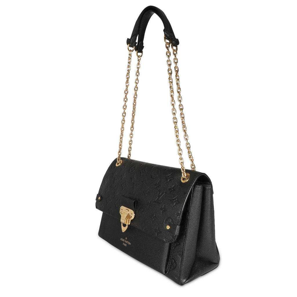 Louis Vuitton Louis Vuitton Black Monogram Empreinte Vavin MM