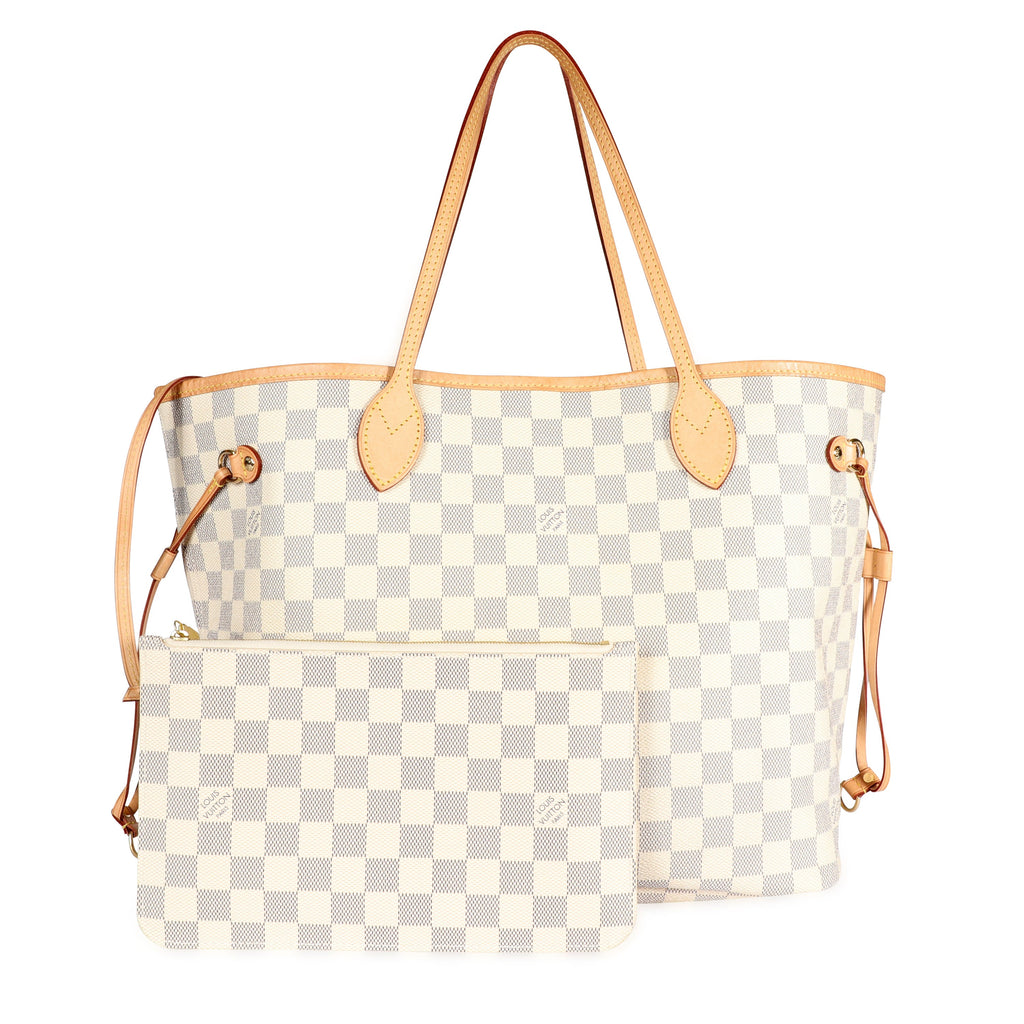 Louis Vuitton Louis Vuitton Damier Azur Neverfull MM