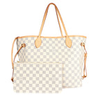 Louis Vuitton Louis Vuitton Damier Azur Neverfull MM