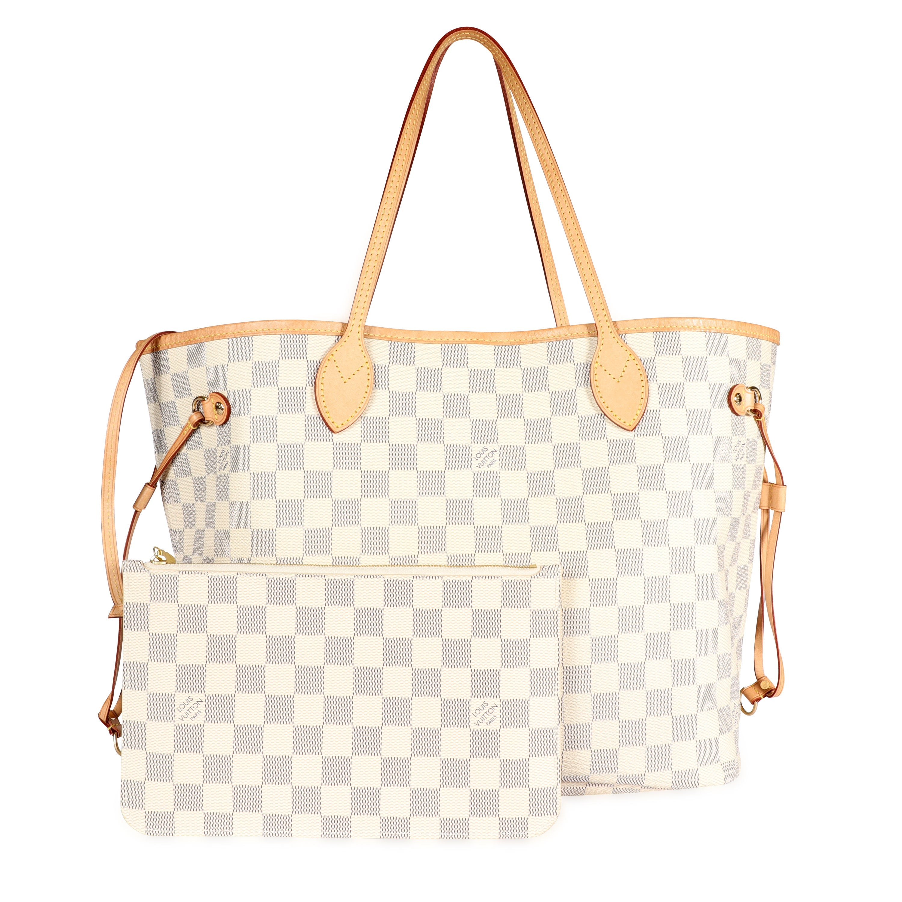 Louis Vuitton Louis Vuitton Damier Azur Neverfull MM