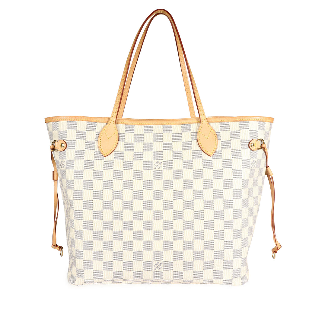 Louis Vuitton Louis Vuitton Damier Azur Neverfull MM