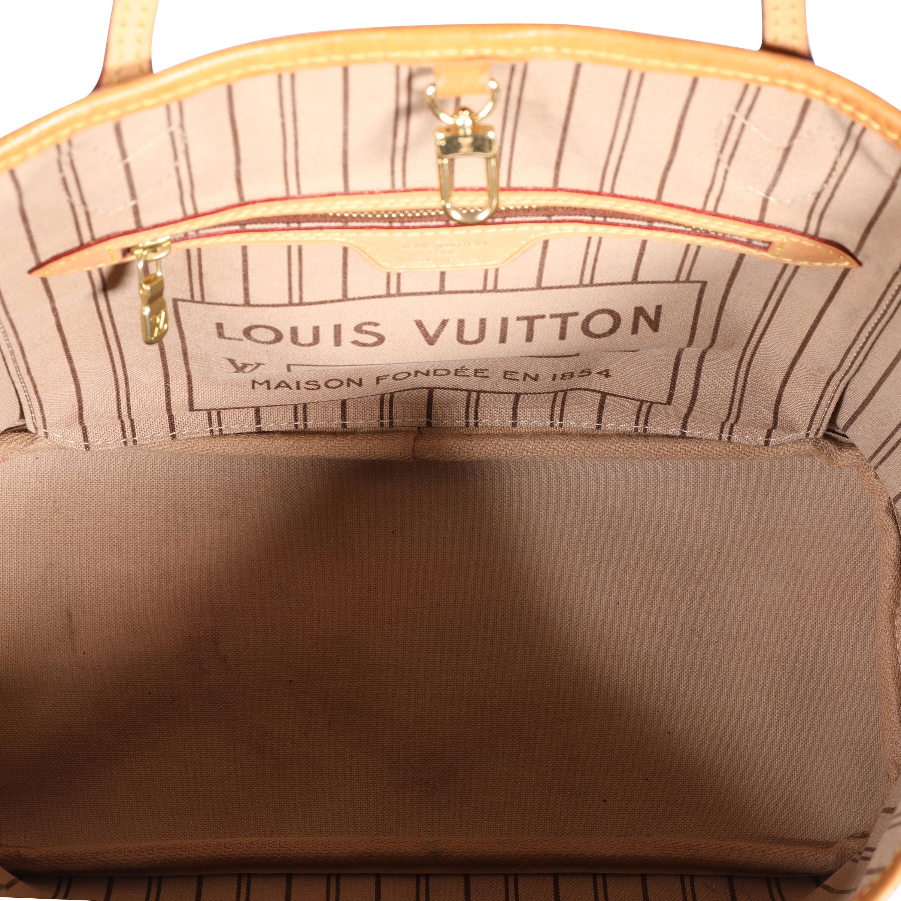 Louis Vuitton Louis Vuitton Brown Monogram Canvas Neverfull PM