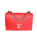 Louis Vuitton Louis Vuitton Rubis Leather Lockme II BB Bag