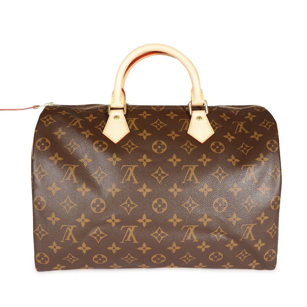Louis Vuitton Louis Vuitton Monogram Canvas Speedy 35