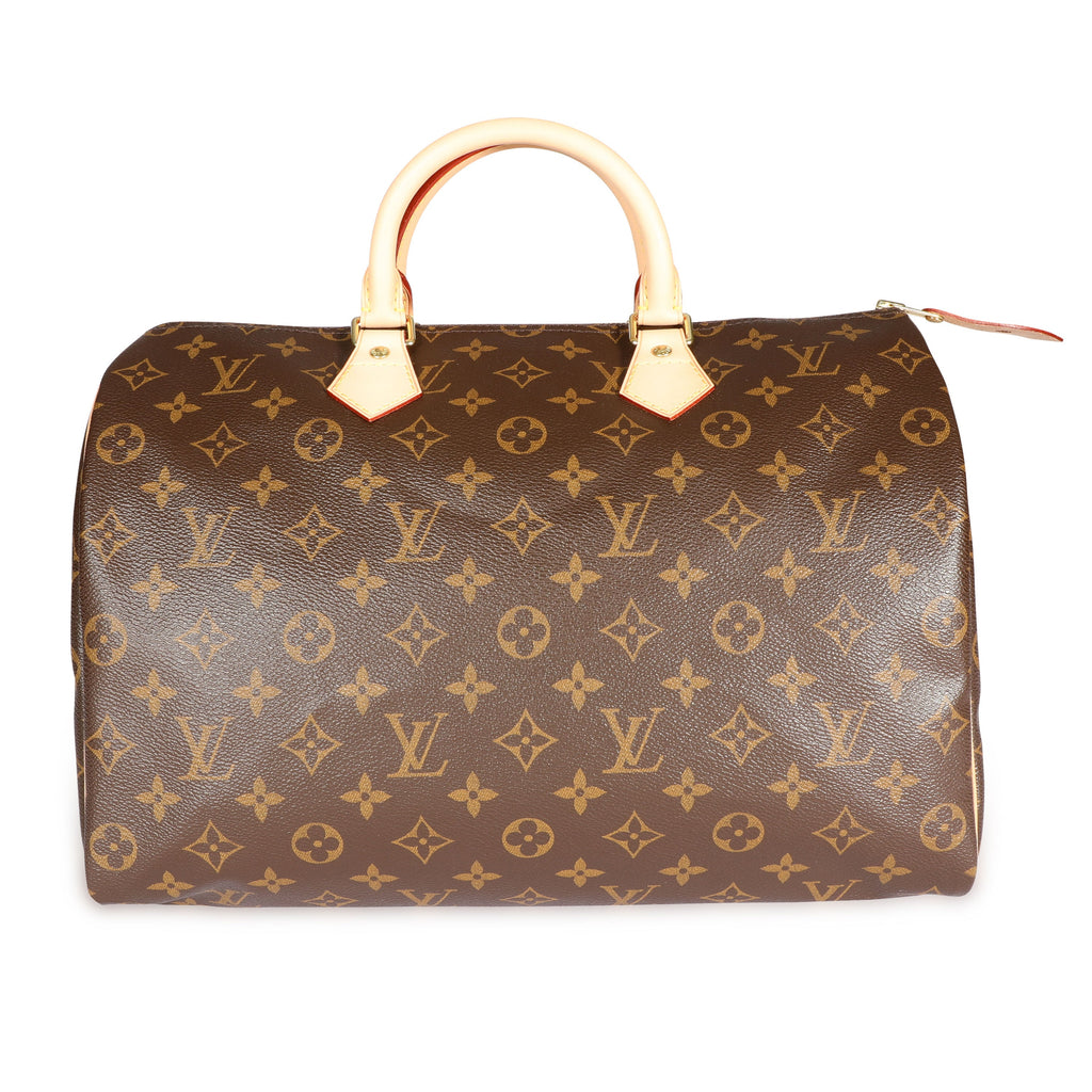 Louis Vuitton Louis Vuitton Monogram Canvas Speedy 35