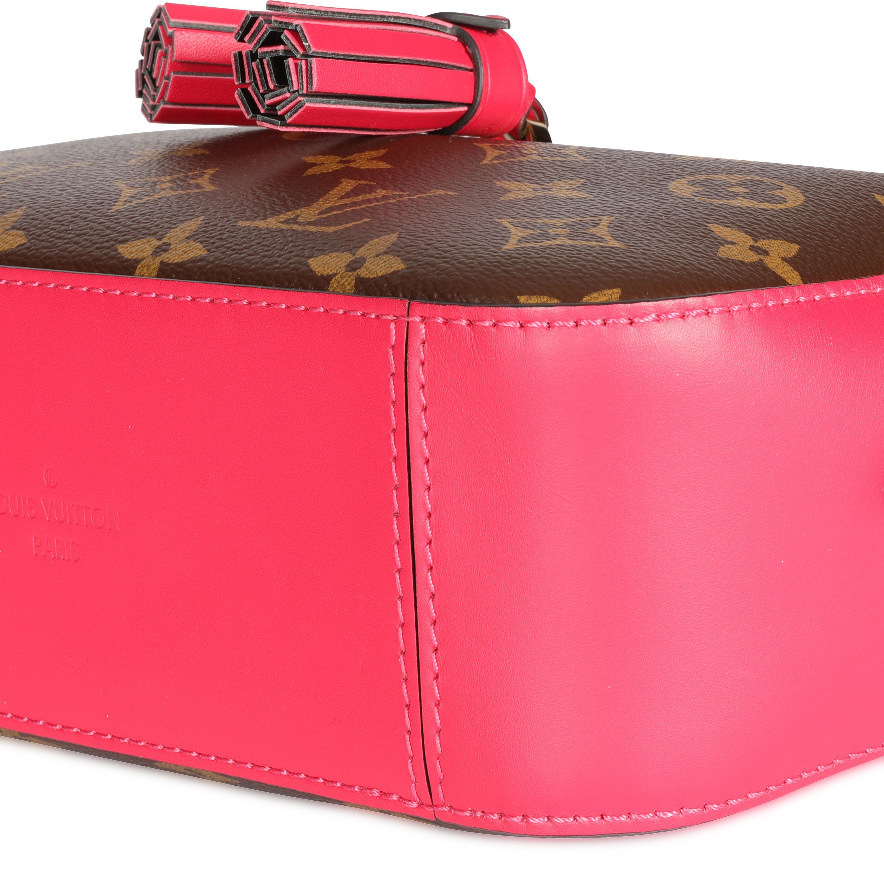 Louis Vuitton Louis Vuitton Monogram Canvas & Freesia Saintonge Bag