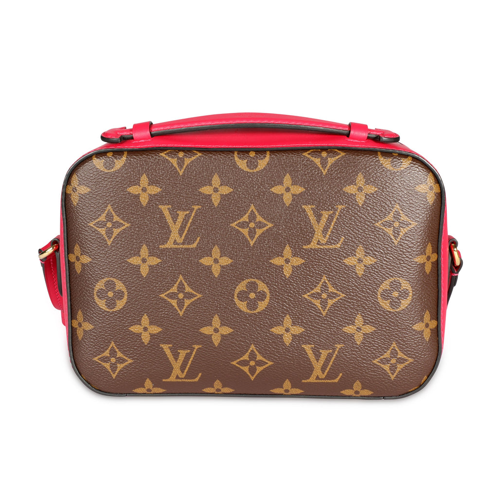 Louis Vuitton Louis Vuitton Monogram Canvas & Freesia Saintonge Bag