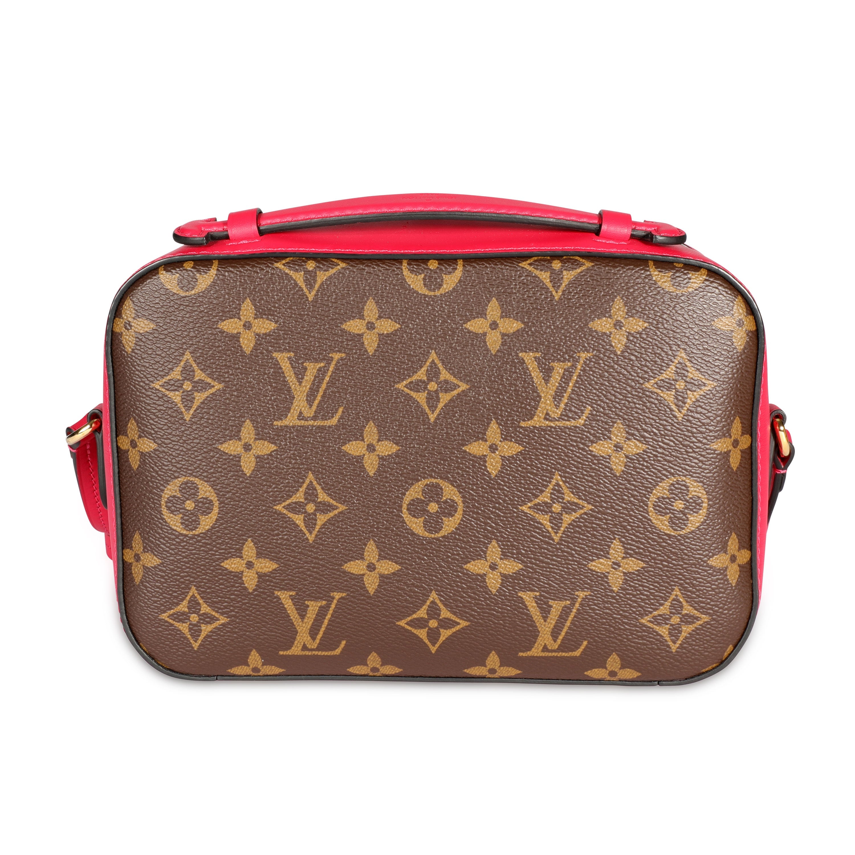Louis Vuitton Louis Vuitton Monogram Canvas & Freesia Saintonge Bag