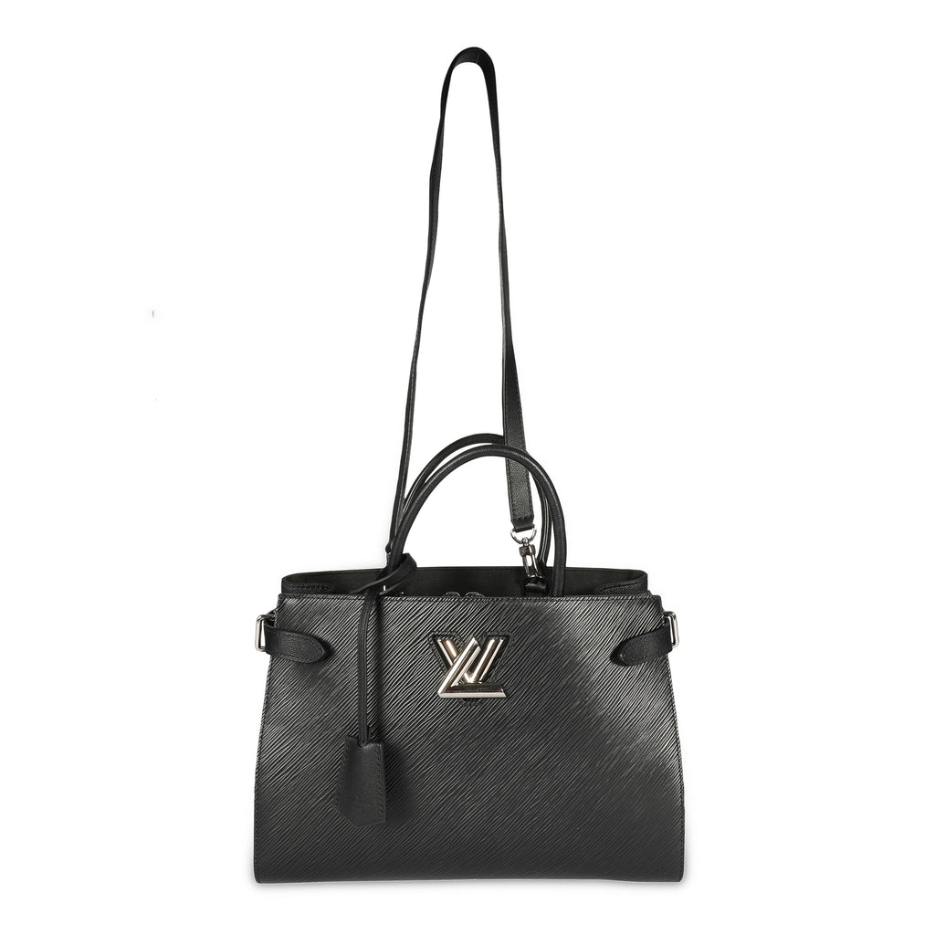 Louis Vuitton Louis Vuitton Black Epi Leather Twist Tote