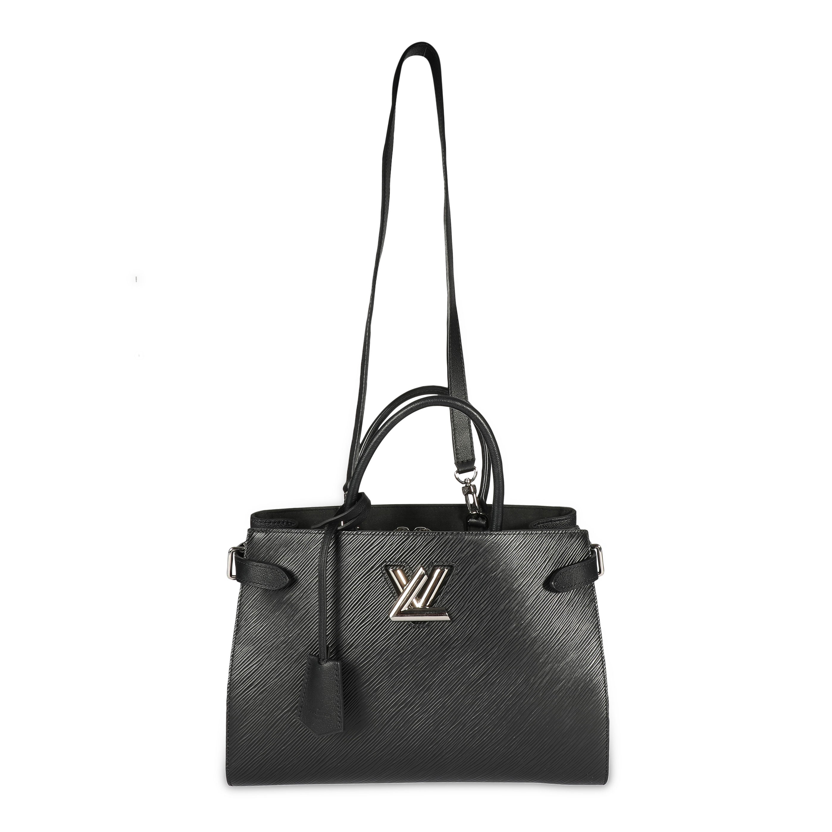 Louis Vuitton Louis Vuitton Black Epi Leather Twist Tote