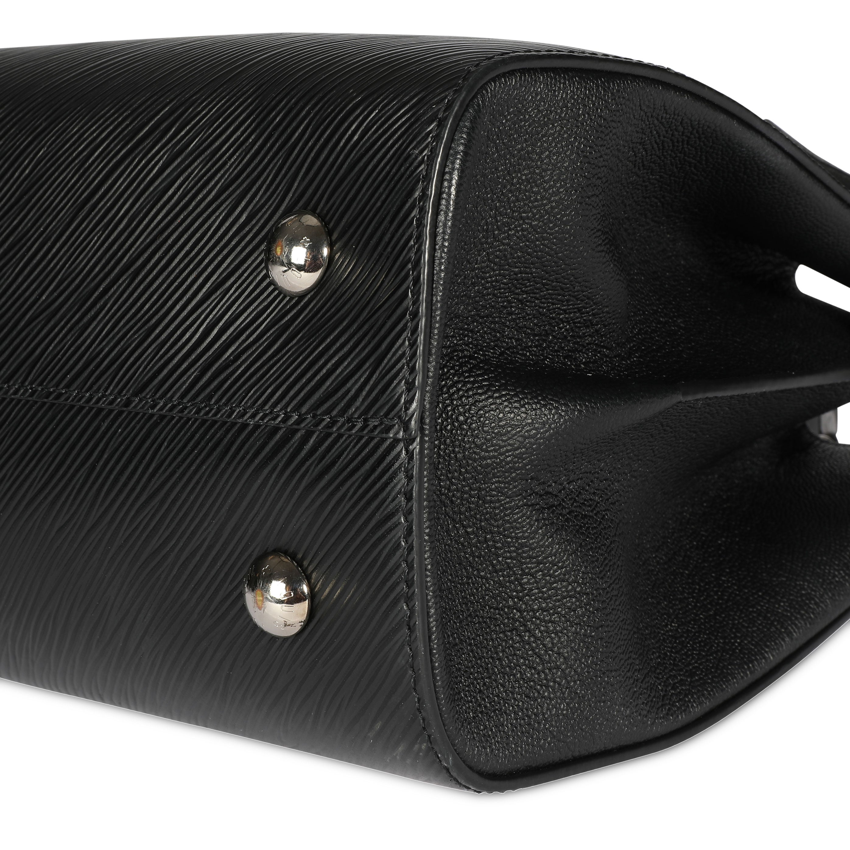 Louis Vuitton Louis Vuitton Black Epi Leather Twist Tote