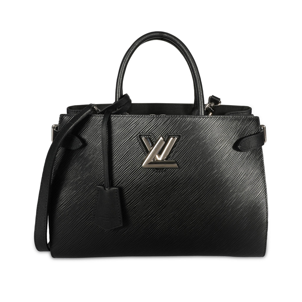 Louis Vuitton Louis Vuitton Black Epi Leather Twist Tote