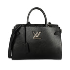 Louis Vuitton Louis Vuitton Black Epi Leather Twist Tote
