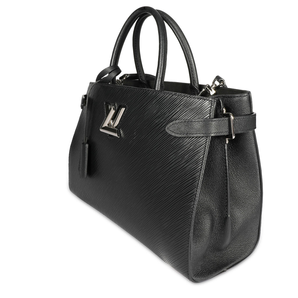 Louis Vuitton Louis Vuitton Black Epi Leather Twist Tote