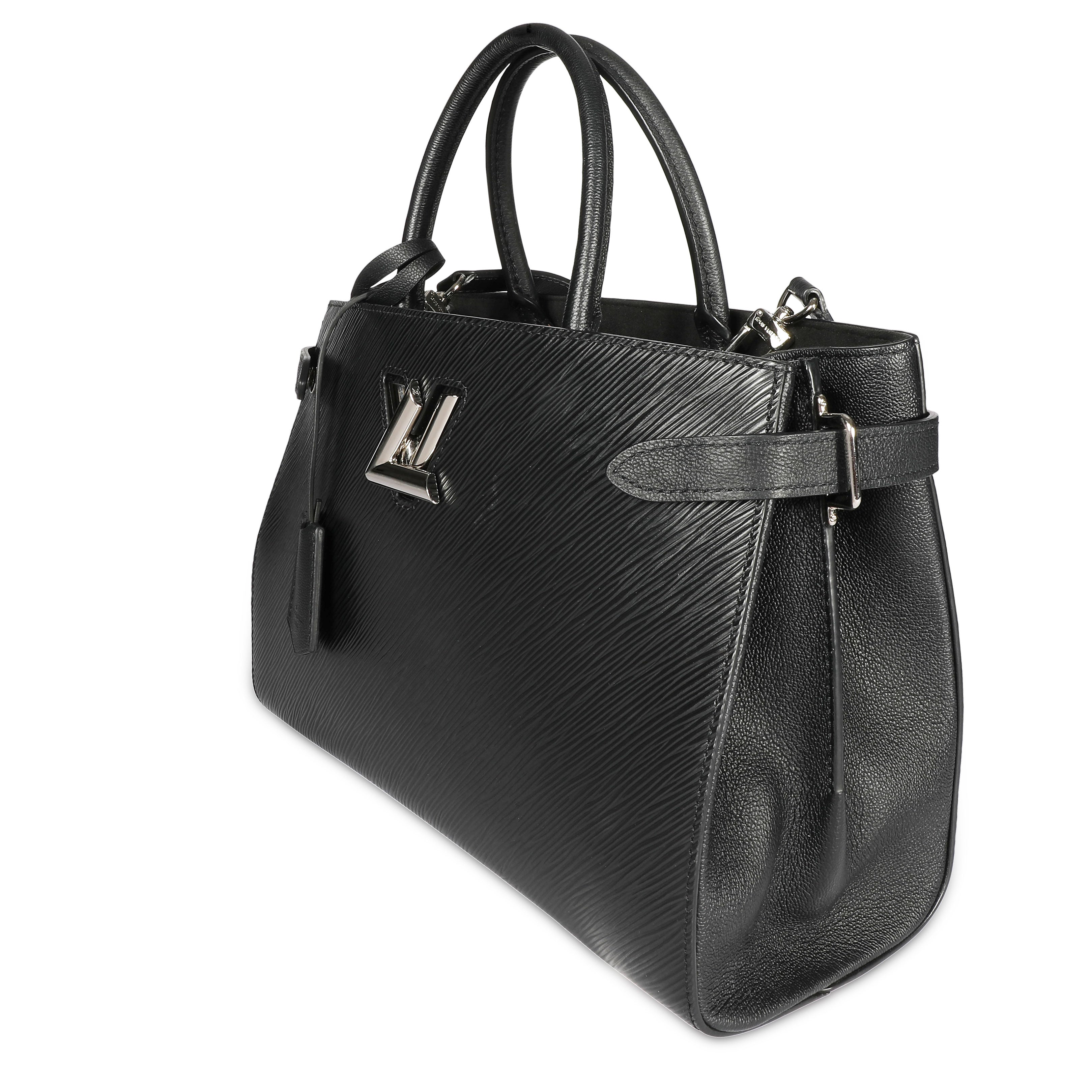 Louis Vuitton Louis Vuitton Black Epi Leather Twist Tote