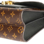 Louis Vuitton Louis Vuitton Monogram Canvas & Black Leather Victoire Chain Bag