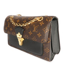 Louis Vuitton Louis Vuitton Monogram Canvas & Black Leather Victoire Chain Bag