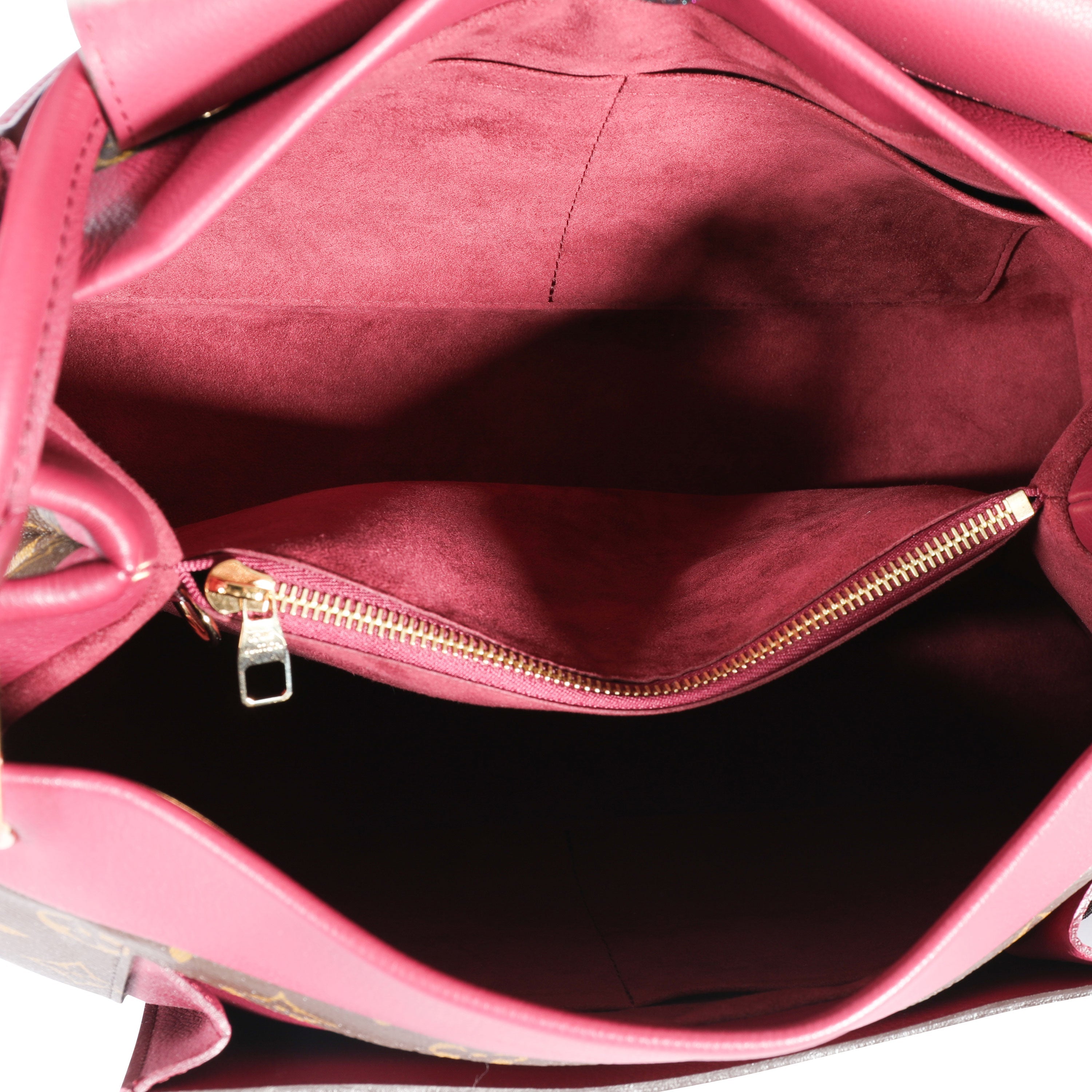 Louis Vuitton Louis Vuitton Monogram Canvas & Aurore Leather Olympe MM