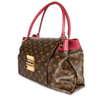 Louis Vuitton Louis Vuitton Monogram Canvas & Aurore Leather Olympe MM