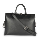 Louis Vuitton Louis Vuitton Black Epi Leather Porte-Documents Jour Bag