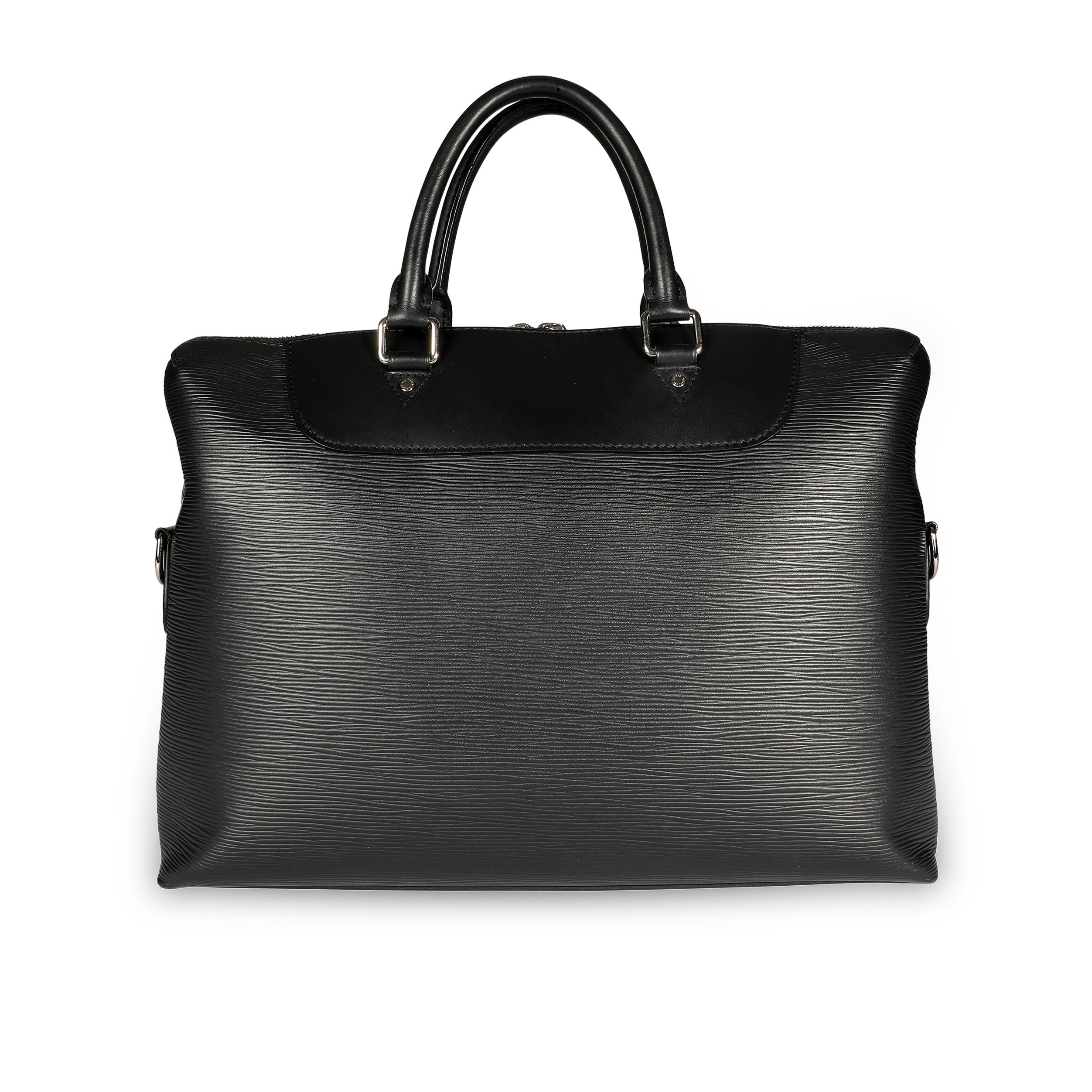 Louis Vuitton Louis Vuitton Black Epi Leather Porte-Documents Jour Bag